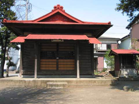 萩園日枝神社社殿