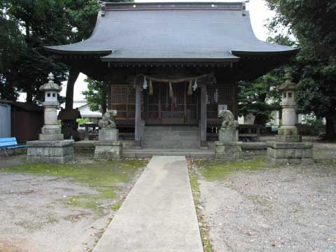 曽比稲荷神社社殿